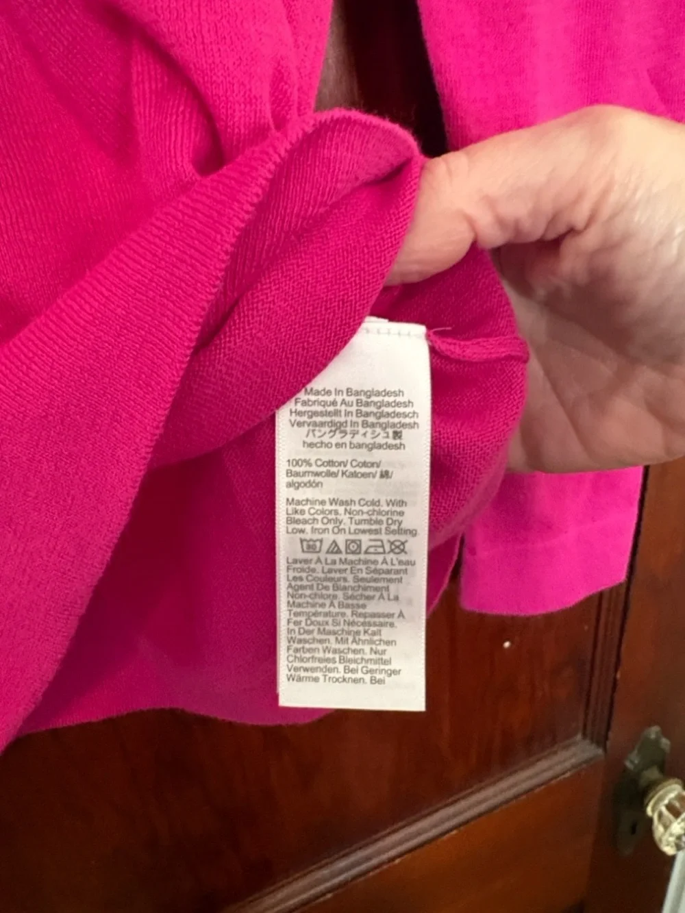 J. Crew Women's Fuchsia Crewneck Sweater